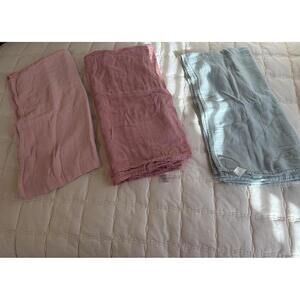 Lot of 3 MOMCOZY Baby Muslin Swaddle Blanket 120x120cm